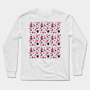 Funny Halloween Gift Idea - Halloween Pattern Posters Long Sleeve T-Shirt